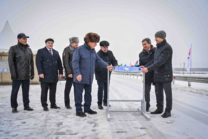 В Татарстане после капремонта открыли участок автодороги М7 «Волга»