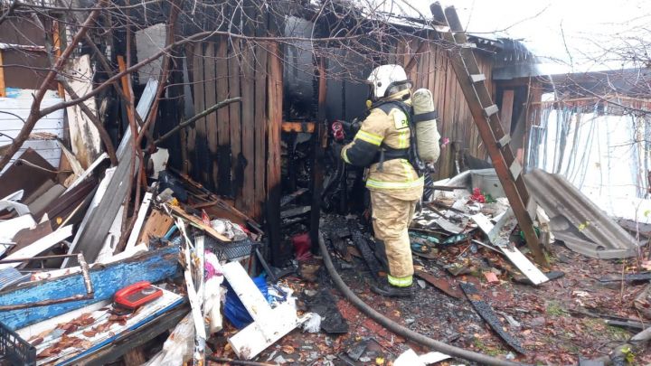 В Пестрецах благодаря пожарному извещателю из горящего дома спаслась пенсионерка