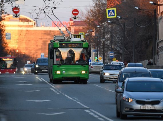 В Казани вернули троллейбусную остановку на улице Сахарова