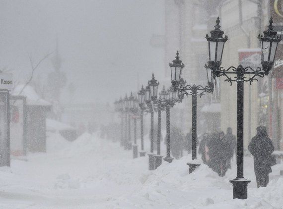 В Татарстане ожидается метель, снежные заносы и гололед на дорогах