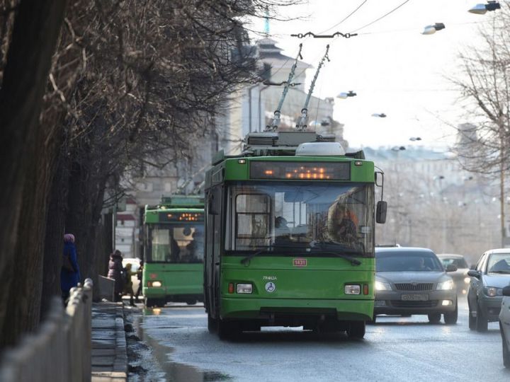 В Казани мать забыла ребенка в троллейбусе