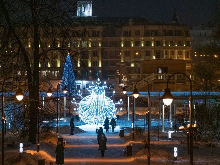 Новый год в Казани можно будет встретить на двух площадках