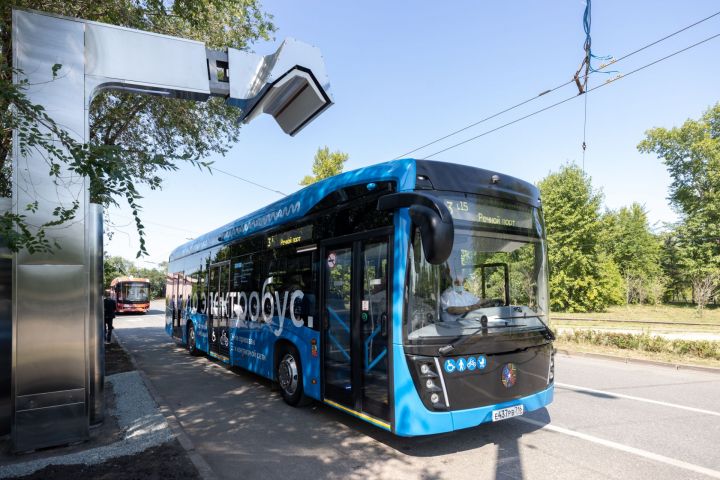 Власти Казани планируют приобрести 50 электробусов у КАМАЗа
