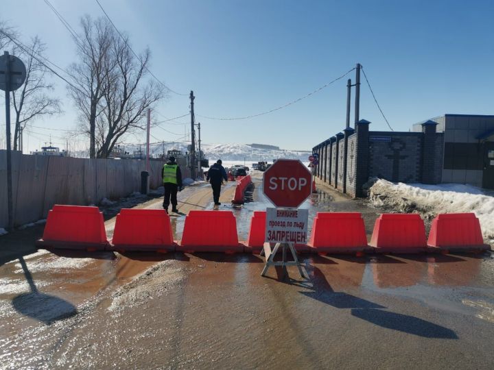 В Татарстане закрываются все ледовые переправы