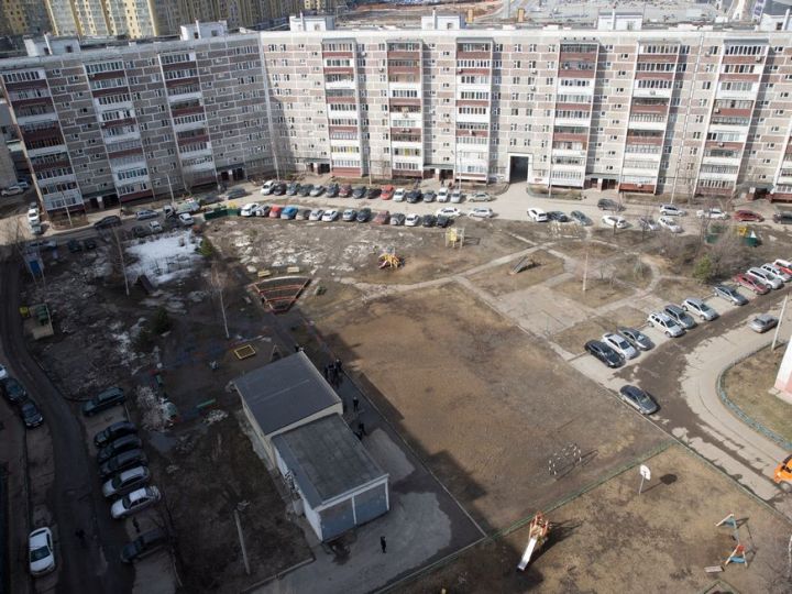 К концу лета в Казани благоустроят семь дворов в Советском районе