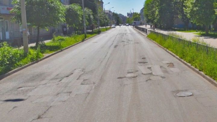 В Казани по нацпроекту отремонтируют 1,3 км дороги на улице Гагарина