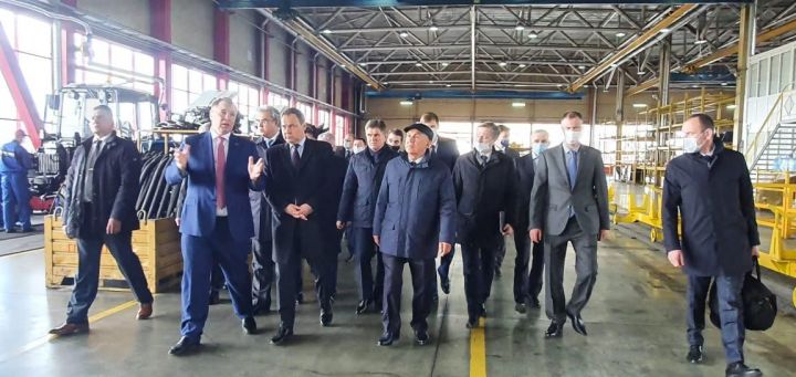 Премьер-министр Белоруссии посетил экономическую зону «Алабуга»