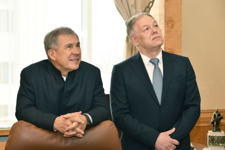 Минниханов встретился с главой «Автодора» Вячеславом Петушенко
