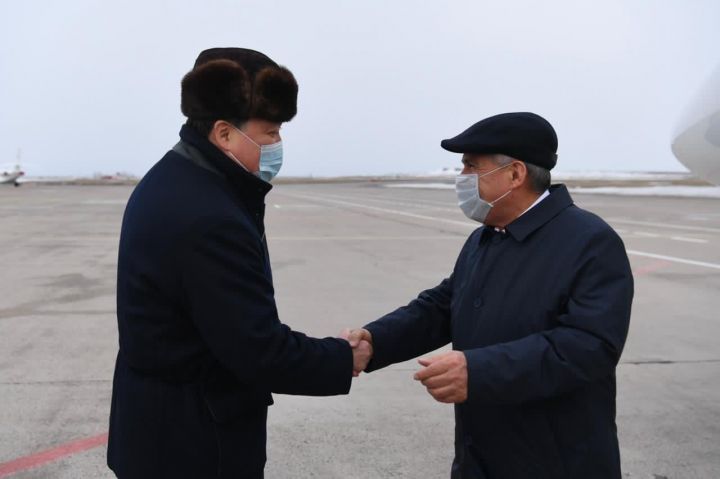 Минниханов прибыл в Казахстан с рабочим визитом