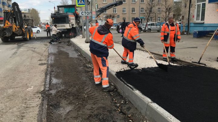 В Казани начался ремонт улицы Гагарина
