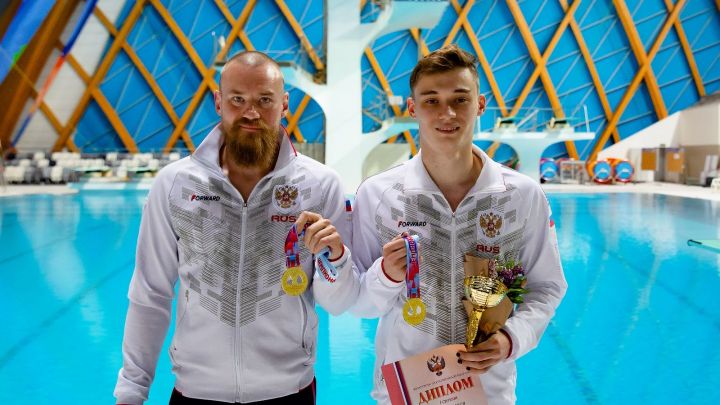 Спортсмен из Татарстана стал двукратным чемпионом России по прыжкам в воду