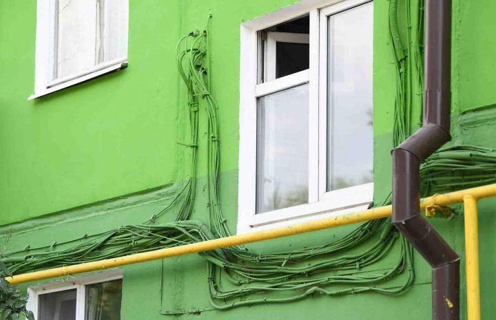 В Казани фасад многоэтажки украсят градиентом и рисунком клевера