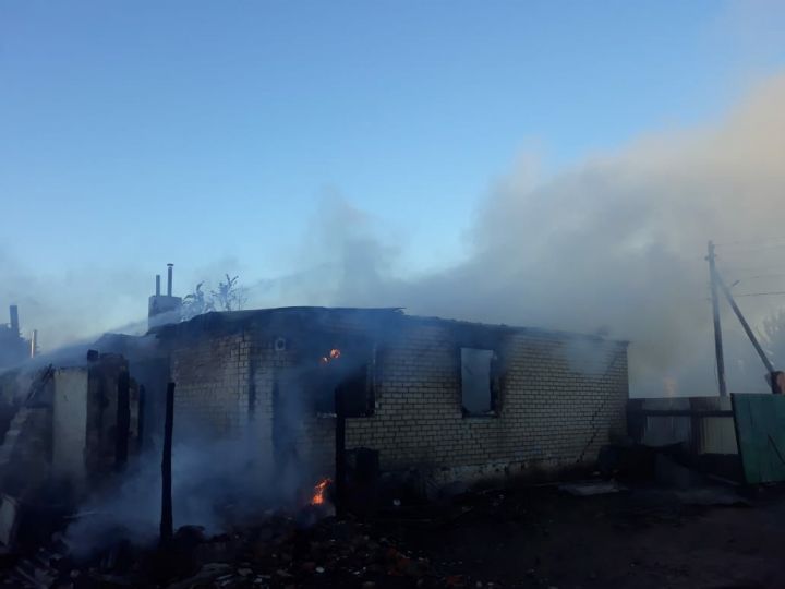 В Спасском районе РТ человек погиб при пожаре