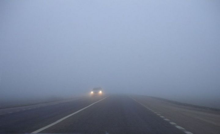 В понедельник в Татарстане прогнозируют туман