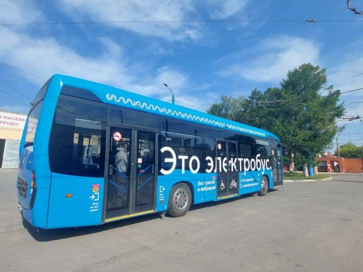 В Казани новый электробус перевез 4904 человека и проехал 2057 километров