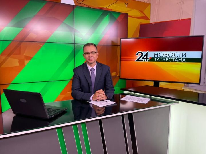 Эрнест Хайруллин — новый ведущий телеканала «Татарстан-24»