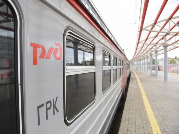 С 28 июля пригородный поезд Сосновка – Казань будет курсировать с небольшими изменениями