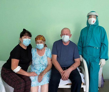 В Челнах врачи помогли встать на ноги целой семье, заболевшей ковидом