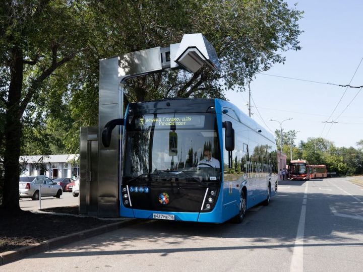 В Казани электробус за месяц эксплуатации провез 12,5 тысяч человек