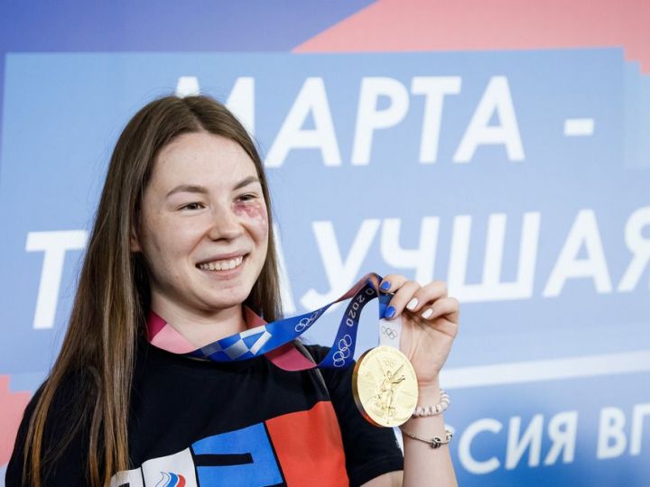 Олимпийской чемпионке Марте Мартьяновой присвоили звание «Почетный гражданин Казани»