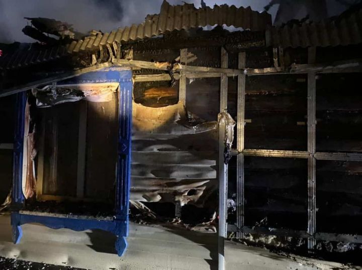 Казанец получил  ожоги 85% тела во время пожара в его доме