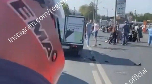 В Казани два человека попали в больницу после ДТП во время мотопробега