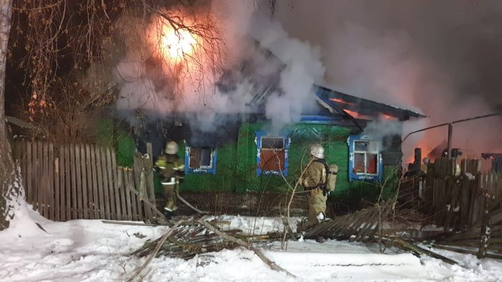 Мужчина погиб на пожаре в Казани в новогоднюю ночь