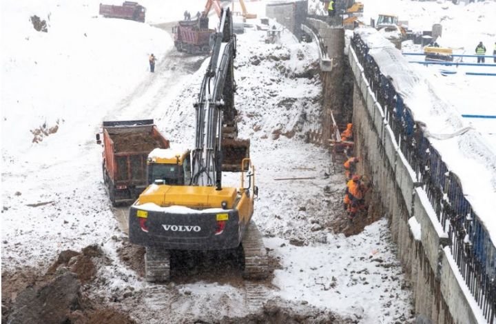 На первом участке Вознесенского тракта строительство двух путепроводов завершат в сентябре