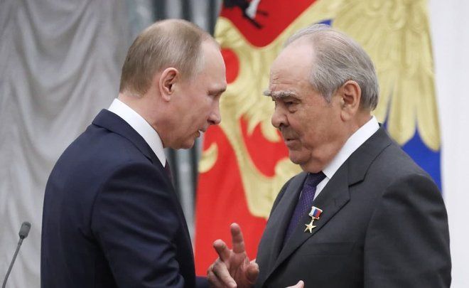 Путин поздравил Минтимера Шаймиева с юбилеем