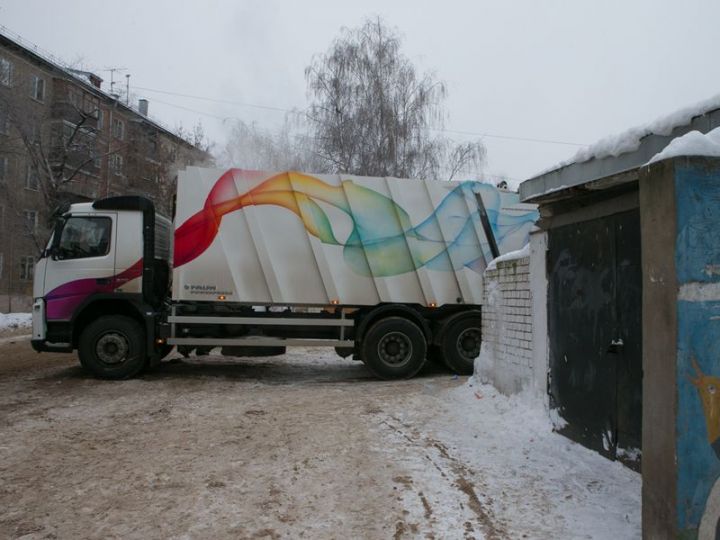 В Казани за три праздничных дня вывезли в 1,5 раза больше мусора, чем в  обычные дни