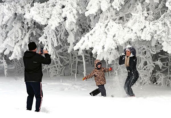 В понедельник в Татарстане прогнозируют снег и до -7 градусов