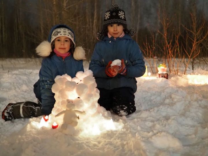 На территории Русско-Немецкой Швейцарии сегодня пройдет праздник снежных фонарей