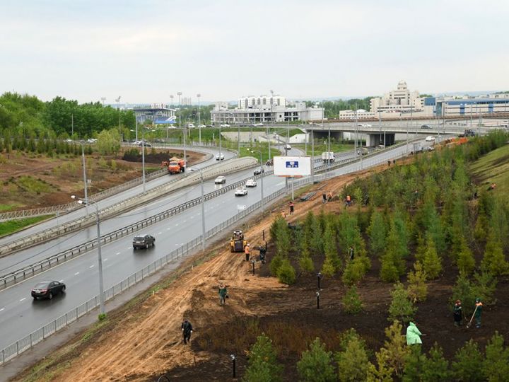 Ограничение движения по Аметьевской магистрали продлили в Казани