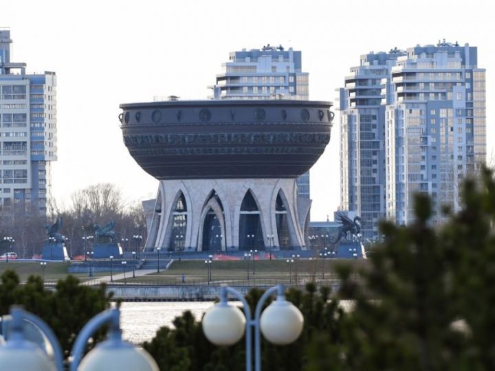 В Казани площадь засыпки реки у «Чаши» сократили почти в 10 раз