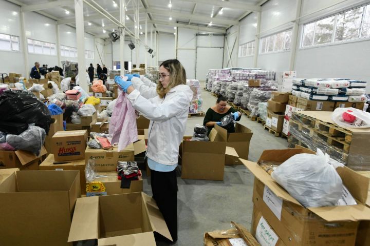 Казанцы собрали 100 тонн гуманитарной помощи жителям Лисичанска