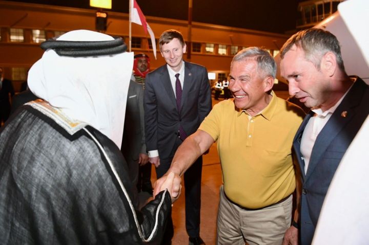Рустам Минниханов прибыл с рабочим визитом в Бахрейн