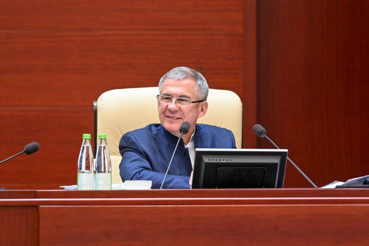 Рустам Минниханов принял участие в заседании Госсовета Татарстана
