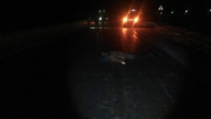 В Кукморском районе водитель сбил насмерть лежащего на трассе мужчину
