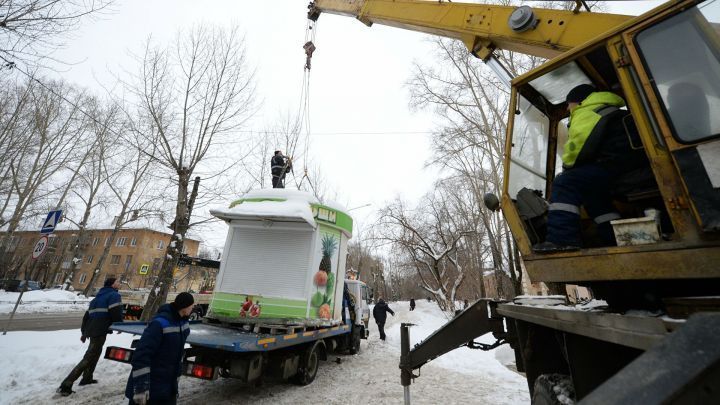 В Казани снесут 56 незаконно размещенных объектов