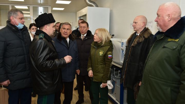 Минниханов поучаствовал в открытии нового здания отдела Росприроднадзора