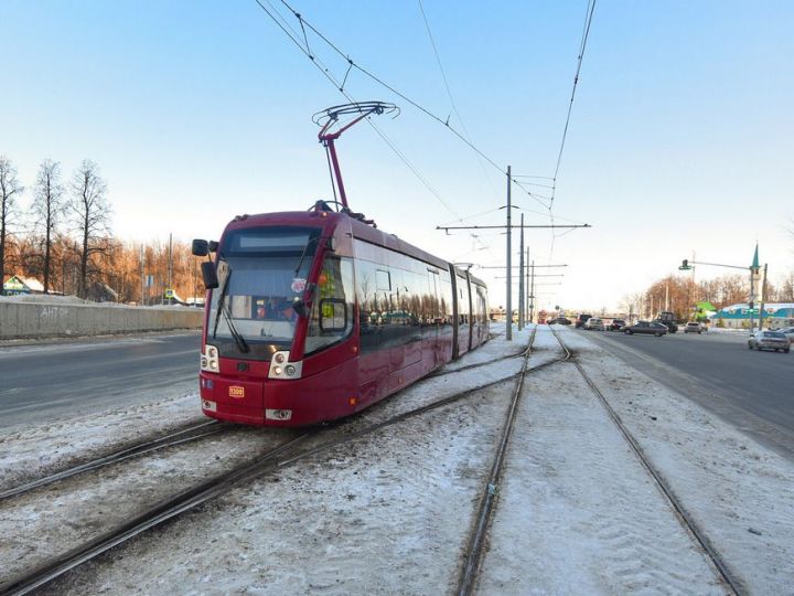 В Казани количество сходов трамваев с путей уменьшилось на 55%