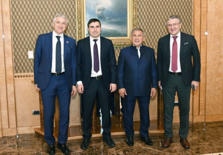 Президент РТ встретился с председателем комитета Госдумы по охране здоровья