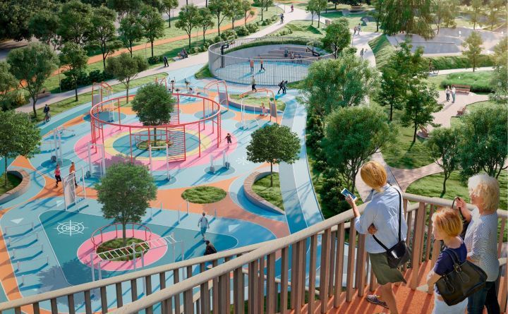 На строительство второй очереди парка в ЖК «Салават Купере» выделят более 500 млн рублей