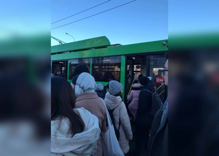 В Казани выйдут дополнительные троллейбусы маршрута №8