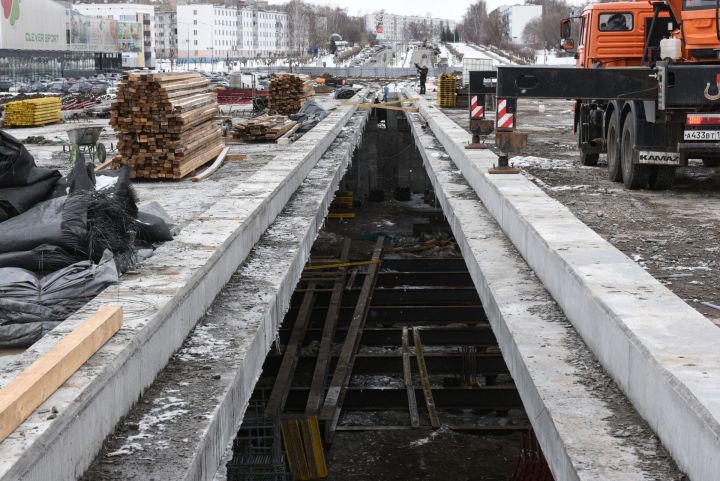 Строительство моста через Мелекеску в Челнах завершено на 60%