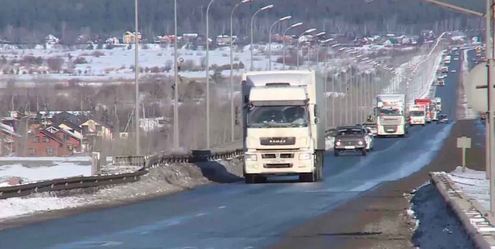 На трассе М5 в Татарстане сняли временное ограничение движения