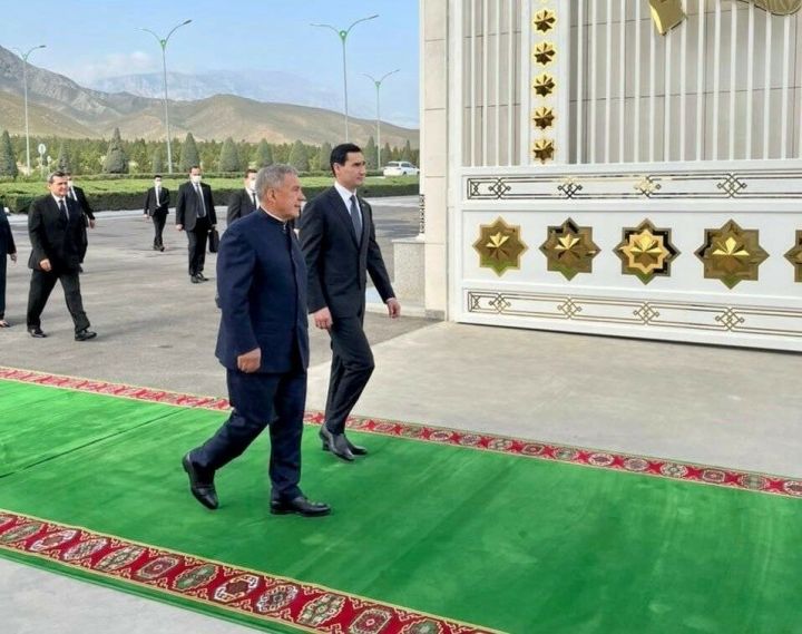 Рустам Минниханов встретился с президентом Туркменистана
