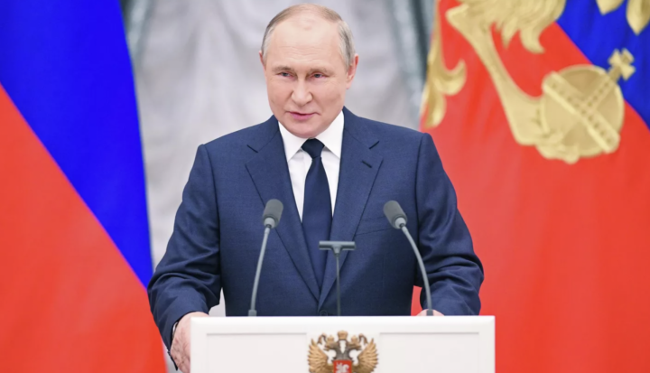 Путин назвал блестящими победы россиян на зимней Олимпиаде-2022