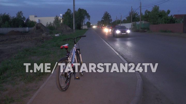 Казанский велосипедист влетел в иномарку из-за плохого самочувствия