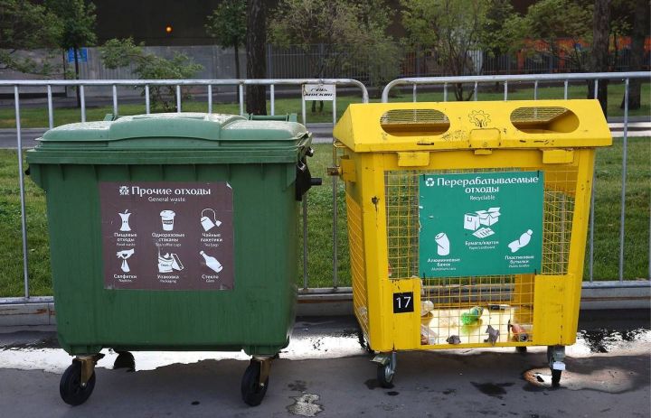 В Елабуге пропадают контейнеры для мусора